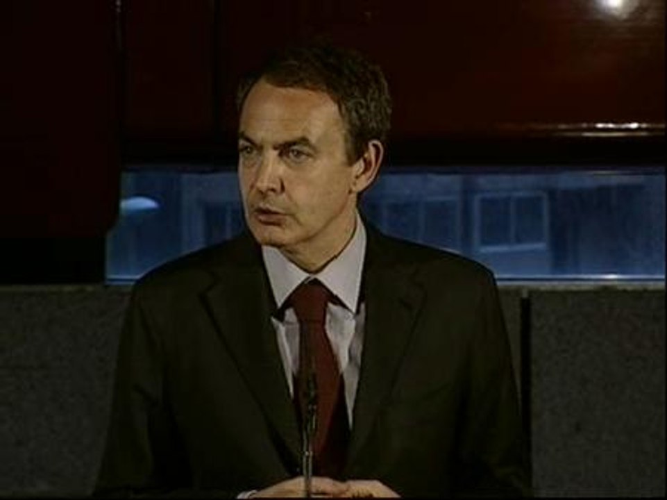 Zapatero asegura que Patxi López será "coherente" con su compromiso electoral