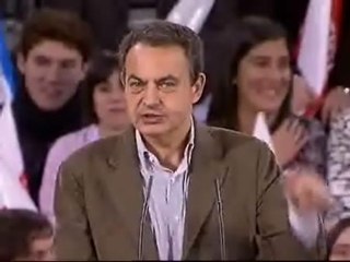 Zapatero y  Rajoy se vuelcan en la campaña gallega y vasca