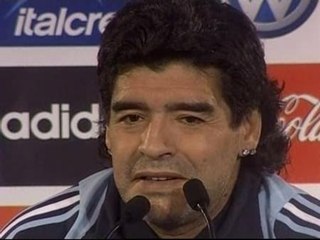 Maradona: "Estoy en el mejor momento de mi vida"