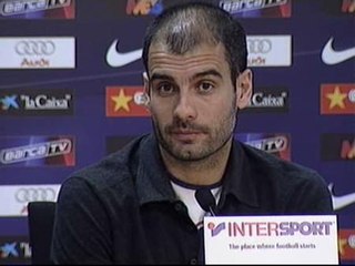 Guardiola: "Al Espanyol le valen dos resultados y al Barça sólo uno"