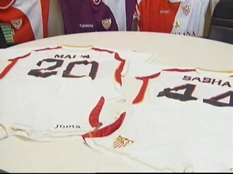 El Sevilla envía camisetas a las hijas de Obama