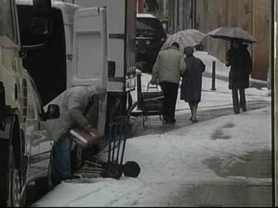 Granizada en Santander