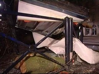 8 muertos en Francia por el temporal de viento