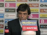 Manzano satisfecho por el resultado del Mallorca en el partido de ida de la Copa del Rey