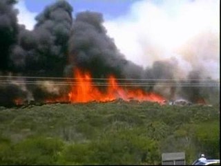Un incendio arrasa una zona del este de Australia