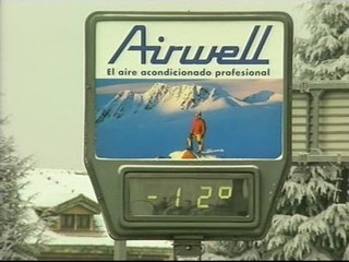 Temperaturas siberianas en el norte y centro del país