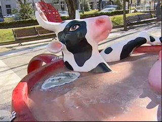 Un hospital para vacas dañadas