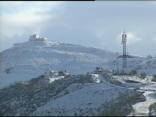 La nieve hace su aparición en Málaga