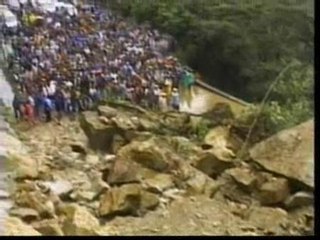 Las consecuencias del temporal en Bolivia