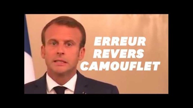 Les 3 camouflets de Macron presque passés inaperçus