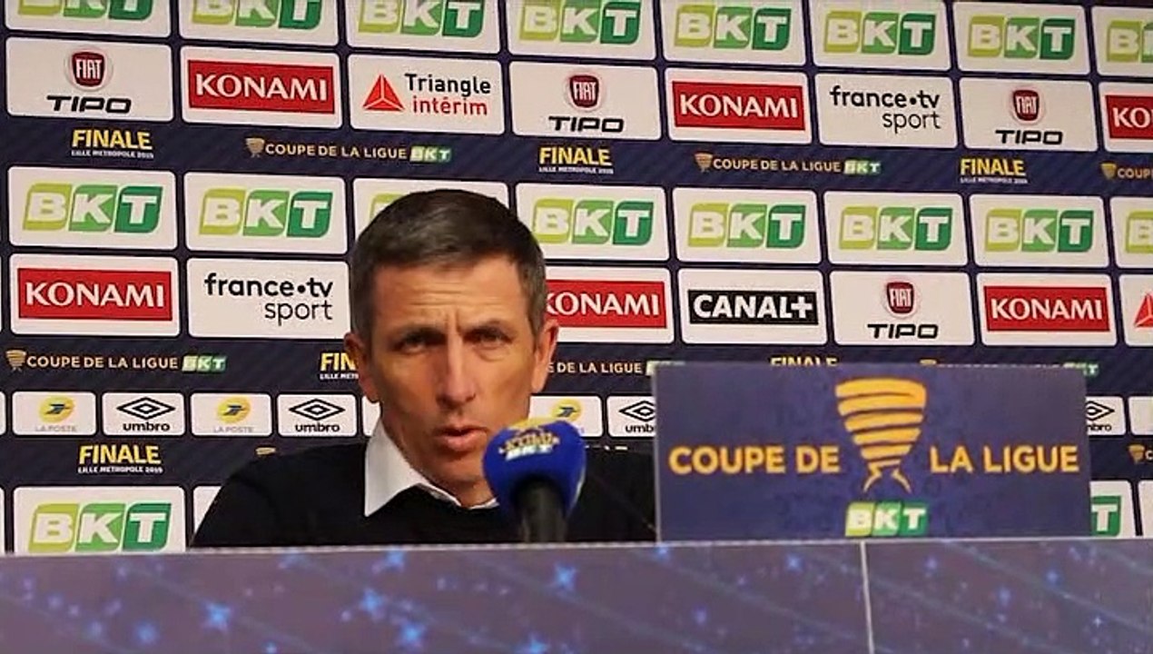 La réaction de Thierry Laurey après le sacre du Racing