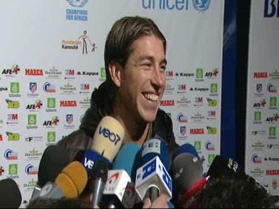 Ramos bromea sobre el "buen rollo" entre Mourinho y los jugadores