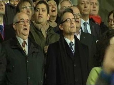 Artur Mas preside el Catalunya-Honnduras