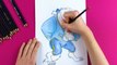 How To Draw.. Beast From Beauty And The Beast  Crafts For Kids  Crafty Kids