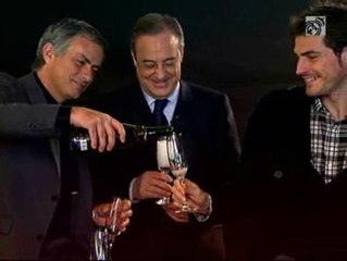 Brindis navideño del Real Madrid