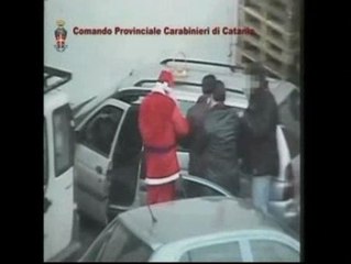 Una Papa Noel de armas tomar