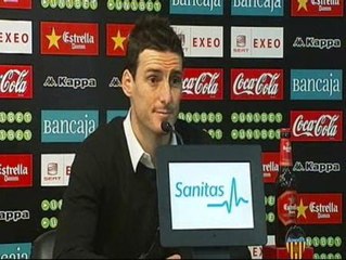 Aduriz: "Admito la decisión del club pero me hacía ilusión jugar con Euskadi"