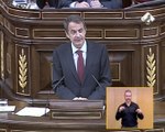Zapatero agradece la responsabilidad de PNV