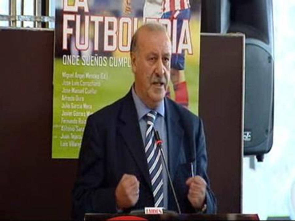 Del Bosque: "Un entrenador vale tanto como valgan sus jugadores"