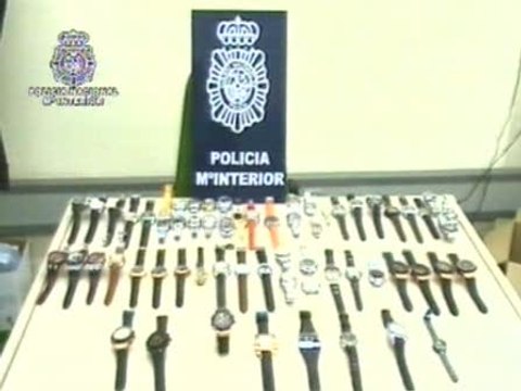 Desmantelada una tienda virtual de relojes