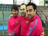 Messi, Iniesta y Xavi, los tres finalistas del Balón de Oro