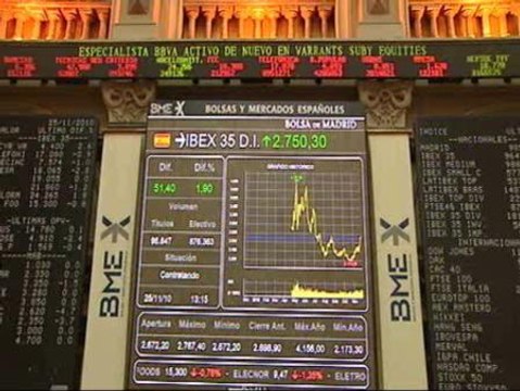 La Bolsa española cierra su peor mes desde octubre de 2008 con un retroceso del 14%