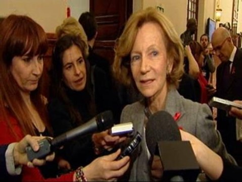 Salgado: Las nuevas medidas no alteran la reducción del déficit en 2011