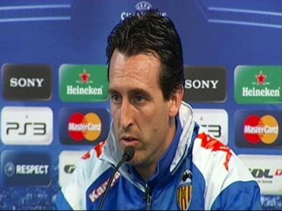 Emery: "El objetivo es ser primeros de grupo"