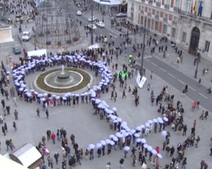 Miles de personas contra la violencia de género