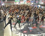 300 personas a ritmo de Michael Jackson en el metro