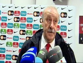 Del Bosque: "No podemos recrearnos en el triunfo del Mundial"