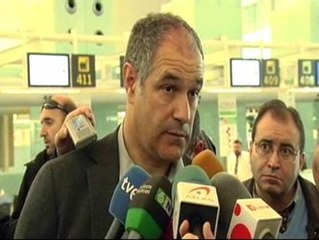 Zubizarreta: "Mañana tenemos un partido muy difícil, de lo demás hablamos el jueves"