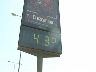 Alerta roja por calor en Valencia