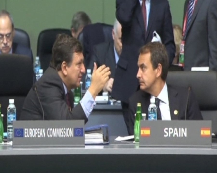 El presidente Zapatero comparece en el G20