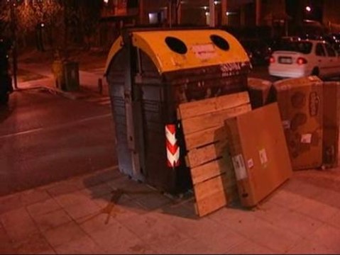 Hallada una mujer muerta en un contenedor de basura en Leganés