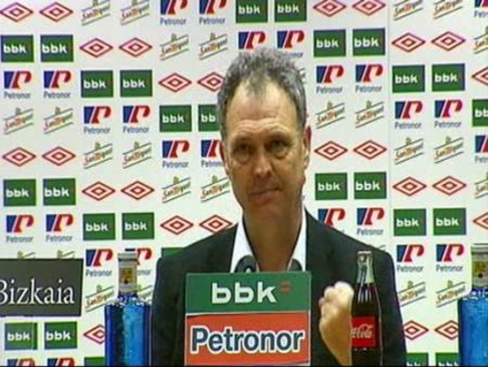 Caparrós: "Mis jugadores los tienen bien apretados"