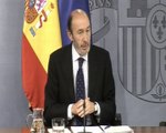 Rubalcaba apoya a Eguiguren