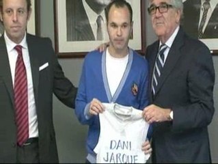 Iniesta: "Yo marqué el gol pero Dani también será recordado"