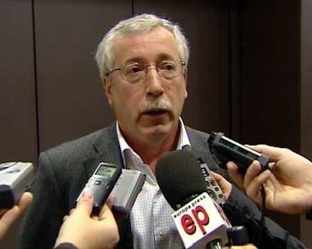 Toxo valora los datos del paro