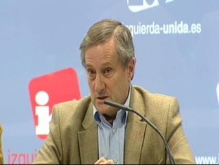 Willy Meyer: "Hay una catástrofe humanitaria que tiene que tener una respuesta inmediata"