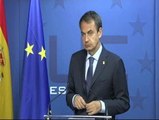 Zapatero pide precaución al valorar el descenso del número de parados