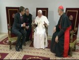 Zapatero y el Papa mantienen un breve encuentro