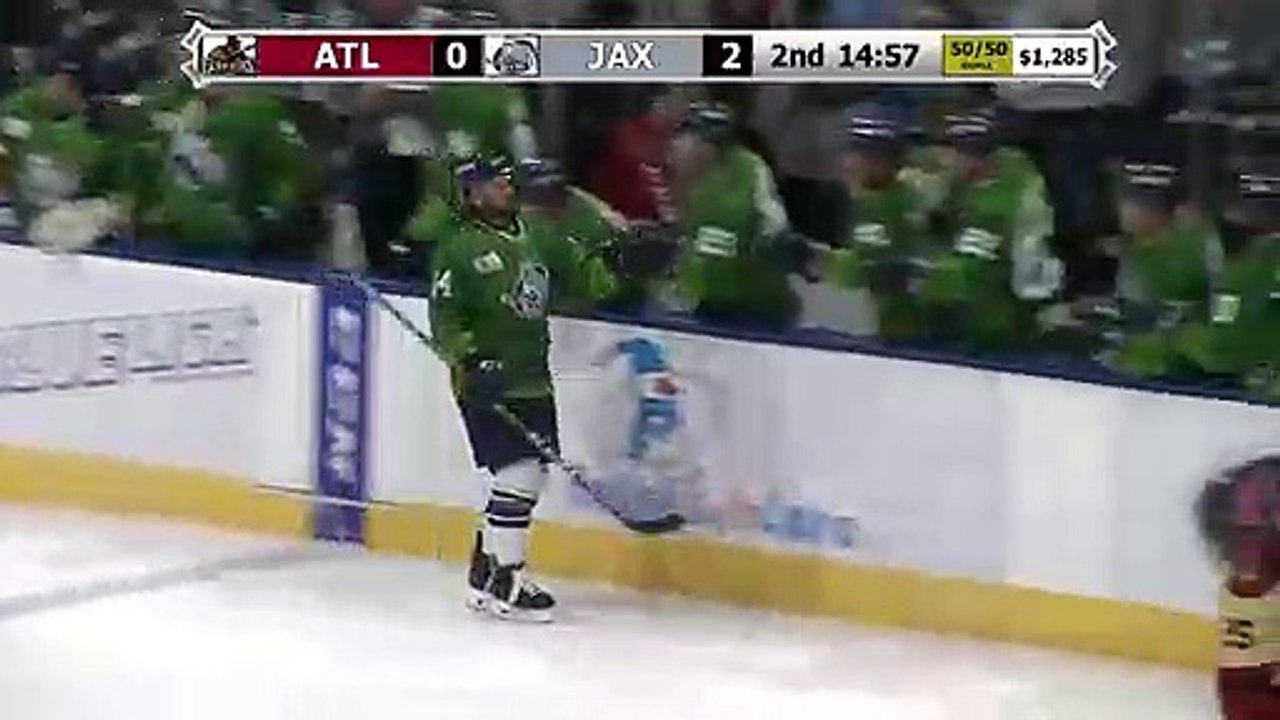 ECHL Atlanta Gladiators 2 at Jacksonville Icemen 4