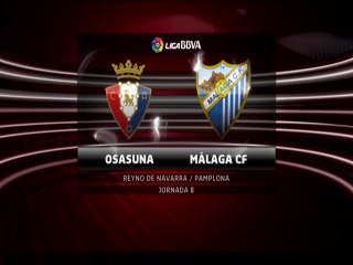 OSASUNA 3 - MÁLAGA 0