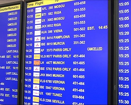 Vuelos cancelados El Prat por huelga Francia