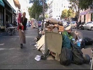 La huelga deja Marsella sumida en la basura