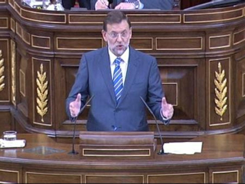 Rifirrafe entre Rajoy y Salgado por los acuerdos del Gobierno con PNV y CC