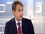 Zapatero asegura que el PSOE le da un 