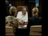 Raúl Castro se reúne con miembros del PSOE