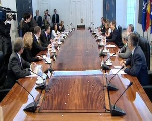 Zapatero se reúne con Rasmussen